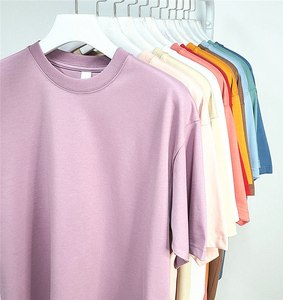 Camiseta de Hombre de Algodón de Alta Calidad, Tejido de Punto, Cuello Redondo, Talla Grande, Ecológica, Transpirable, Tie Dye, Oferta de Verano - Product Image 4