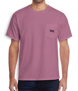 เสื้อยืดออกกำลังกายผู้ชายผ้าเทอร์รี่พิมพ์ลาย 7900 180 กรัม มีกระเป๋า ทรงหลวม ไซส์ใหญ่ ระบายอากาศดี คอกลม - Product Image 5