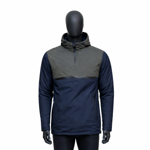 Meilleure veste coupe-vent longue en polyester pour homme, style urbain, 2023, haute qualité, coupe-vent, respirante, personnalisable, pas chère - Product Image 1