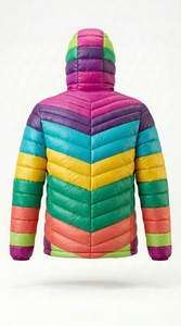 <b>Men</b> Coated <b>Camouflage</b> Formal Puffer <b>Jacket</b> Comfortable Spring Style Lightweight Soft Fabric Warm Outdoor Wear - Product Image 3