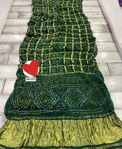 Ghatchola Bandhani Rajasthani para Mujer |   Proveedor de Dupattas Tie-Dye de Primera Calidad - Product Image 2