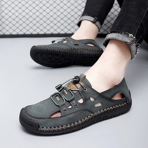 Sandalias de Playa Transpirables para Hombre, Zapatos de Agua Ligeros, Antideslizantes y de Secado Rápido, Ideales para Conducir y Pasear por la Playa, Oferta de Verano - Product Image 3