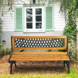 Banc de jardin en fonte pour l'extérieur - Product Image 5