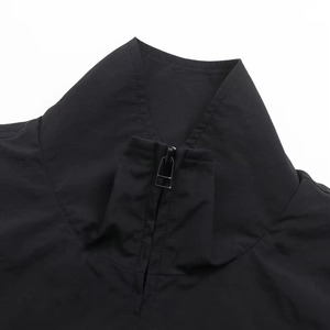 Veste coupe-vent d'été fine à imprimé tendance pour hommes, col roulé, fermeture éclair, style streetwear, hip-hop, décontractée, haute qualité - Product Image 4