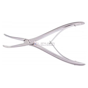 Rongeurs de synovectomie Medline Stellbrink courbés 6,75'' en acier inoxydable pour chirurgie orthopédique articulaire, certifiés MOL, manuels, pour usage médical - Product Image 1