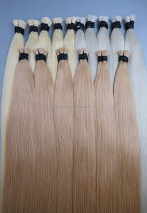 Vente en gros d'extensions de cheveux Remy blondes, double épaisseur, prix de gros, sans synthétique, cheveux naturels, fournisseur vietnamien - Product Image 4