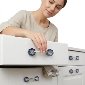 <b>Ceramic</b> Bar Shape Cabinet Pull Handle for Kitchen Modern Style Durable <b>Drawer</b> Hardware Eco-Friendly Easy Installation - Product Image 2