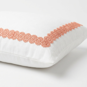 Dentelle Guipure Florale Pêche 10mm GPO Qualité Export 20 Mètres pour Vêtements Bébé, Accessoires Cheveux, Couture Artisanale Personnalisable - Product Image 2