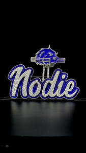 Pendentif Hip Hop populaire en argent sterling 925, avec moissanite, design personnalisé de lettres glacées, plaqué or, émail, diamant comme pierre principale, pour soirée, IGI - Product Image 5