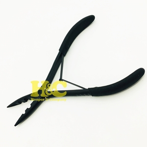Pinza para Extensiones de Cabello, Herramienta Profesional de Acero Inoxidable de Grado Quirúrgico, Aplicación de Cinta Adhesiva Sin Costuras de Larga Duración, Pinzas para Uso Doméstico - Product Image 3