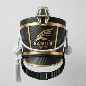 Sombrero shako tradicional con pluma alta y estructurada, diseño elegante. Sombreros shako en venta a bajo precio. - Product Image 1