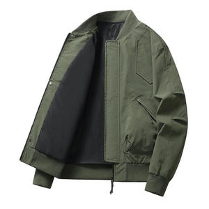 Veste bomber softshell pour homme, personnalisable avec logo frontal, respirante, imperméable, pour l'automne, vente en gros - Product Image 2