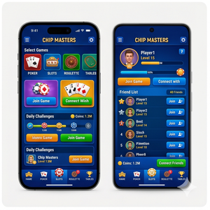 Royalcraft Casino Style Game App – Social <b>Cards</b>, Slots Fun, <b>Table</b> Games & Entertainment Challenges IOS/Android & MAC - Product Image 4