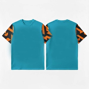 Camiseta Retro de los 80 con Estampado Gráfico para Hombre, Manga Corta, Cuello Redondo, Mezcla de Algodón, Verano, Informal, Uso Diario - Product Image 2