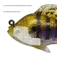 Leurre de pêche souple creux anti-accrocs UV Jumping Fish, 10g, 14g, 18g, 24g, 12 couleurs, avec plume tournante