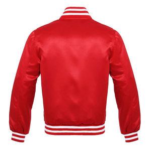 Veste universitaire pour hommes et femmes, veste bomber Letterman, veste bomber de baseball vierge, personnalisable avec lettres - Product Image 2