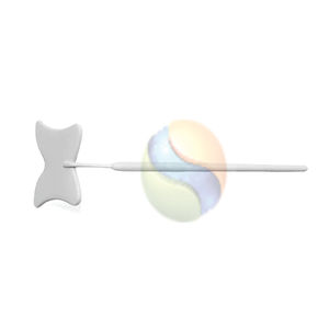 Miroir à cils éclairé de qualité supérieure avec cadre en acier inoxydable, logo personnalisé, miroir professionnel à LED pour extensions de cils – Design ovale avec logo - Product Image 2