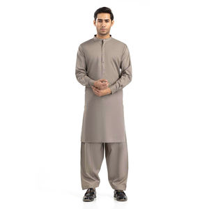 Conjunto de Kurta Pajama para Hombre, Sin Arrugas, Moda 2026, Sensación Suave, Ropa Tradicional Masculina, Fabricante - Product Image 1