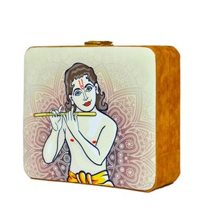 Pochette imprimée Krishna pour femmes et voyages - Product Image 2
