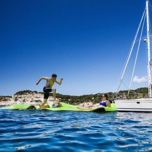 Plataforma Flotante de Agua de 12x6 Pies, Colchón de Agua de 3 Capas para Diversión en Lagos, Piscinas y Ríos - Product Image 5
