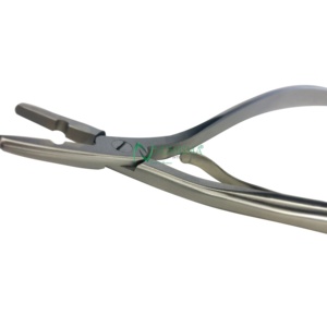 Pinza Profesional para Extensiones de Cabello de Acero Inoxidable Sostenible, Recubrimiento Arcoíris, Pinza Curva con Dientes, Precio al por Mayor, Personalizable - Product Image 5