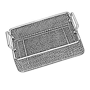 Cesta de malla aprobada por CE e ISO de 240x258x50mm Base de acero inoxidable para instrumentos quirúrgicos - Product Image 1