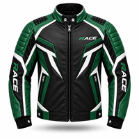 Blouson en cuir de course automobile F1 personnalisé, pour l'hiver, grande taille, unisexe, pour motards, équipe de course, qualité supérieure