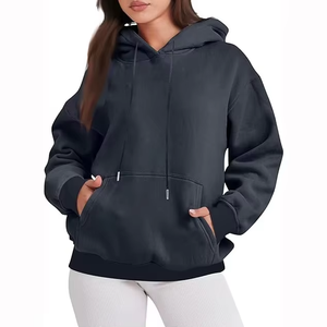 Sweat à capuche streetwear surdimensionné personnalisé avec logo numérique, 100% coton, tissu polaire doux, haute qualité, vêtements décontractés d'hiver pour hommes, fournisseur - Product Image 1