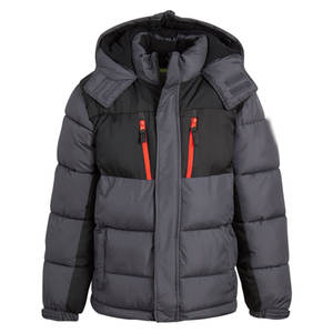 Veste d'hiver pour homme 2026, couleur unie, décontractée, style streetwear, nouvelle mode, confortable et respirante - Product Image 1