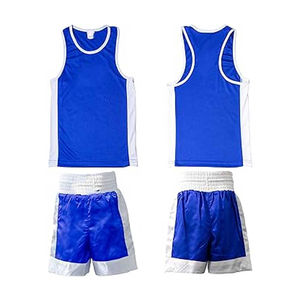 Uniforme de Boxeo de Diseño Personalizado, 100% Poliéster, Calidad Premium, Último Modelo, Chaleco Transpirable y Elástico para Artes Marciales - Product Image 5