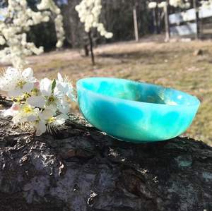 Luxury Handcrafted <b>Epoxy</b> <b>Resin</b> Decorative Bowl with Custom Colors and Home Decor Centerpiece <b>for</b> Living Room or Dining <b>Table</b> Use - Product Image 3