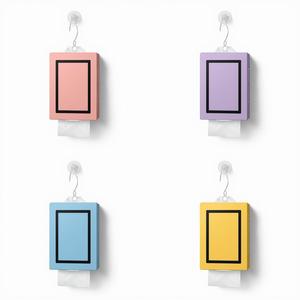 Custom Printed Hanging Interfold Tissue <b>Pack</b> Bottom Extraction Design 2 Ply Virgin Pulp Household Use - Product Image 5