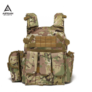 Chaleco Deportivo Multifuncional Aifran para Exteriores, Chaleco Utilitario de Poliéster Combinado con Cierre de Cremallera y Marco Ajustable - Product Image 4
