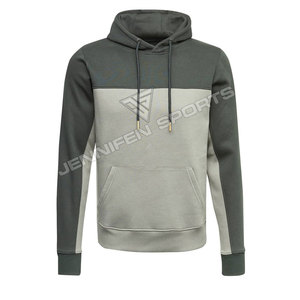 เสื้อฮู้ดดี้ผู้ชายแบบหนา ผ้าฝ้าย 100% สีพื้น โลโก้สองสี ทรงโอเวอร์ไซส์ ใส่ได้ทั้งชายและหญิง แห้งเร็ว ระบายอากาศดี เหมาะสำหรับฤดูหนาว - Product Image 1
