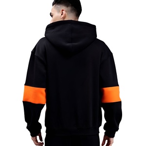 Men <b>Oversized</b> Logo Printed <b>Hoodies</b> Casual Streetwear Pullover Cotton Blend <b>Long</b> Sleeve Men's Loose Fit <b>Hoodies</b> - Product Image 3