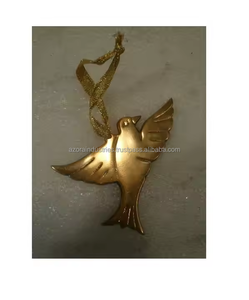 Oiseaux en métal de qualité décor de Pâques arbre de Noël ornement suspendu pendentifs de Noël en métal personnalisés - Product Image 4
