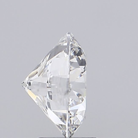 Diamante Cultivado en Laboratorio de Corte Excelente, 2 CT, VVS2, Color E, Forma Redonda Alargada, Certificado IGI, HPHT CVD, Diamante Suelto para Anillo de Compromiso