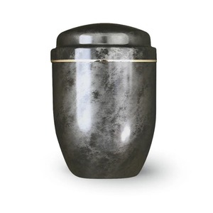 Urne funéraire américaine de haute qualité LU, gravée à la main, pour cendres d'adultes, capacité de 200 pouces cubes, en laiton brossé étain, garantie 1 an - Product Image 1