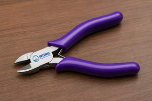 Professional Flush Side Cutter Pliers for Jewelry Making Precision <b>Wire</b> Cutting Tool Stainless Steel Soft Grip Handle DIY <b>Craft</b> - Product Image 5