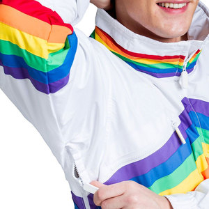 Vêtements de ski unisexes écologiques, coupe-vent, respirants, à prix avantageux, en vente en ligne, design personnalisé contrasté, softshell - Product Image 5