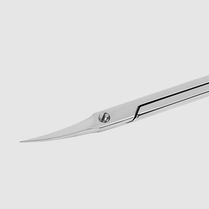 KD.703 (148432) Nghia Nail <b>Cuticle</b> <b>Scissors</b> Mirror Polish Stainless Steel Curved Nail Arts <b>Cuticle</b> Shears 3.75" Nail <b>Scissors</b> - Product Image 2