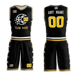 Uniforme de Baloncesto Transpirable de Alta Calidad, Personalizable, 100% Poliéster, Servicio OEM al por Mayor - Product Image 1