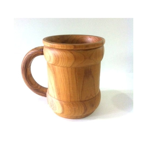 Handicraft Wooden <b>Mugs</b> Cartoon Pattern Straw Classic Style <b>Smart</b> Feature Premium Quality Business Gift - Product Image 3