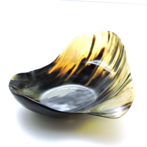 ชามตกแต่งทำจากเขาควายแท้ ออกแบบเองได้ ชามเสิร์ฟ ชามสลัด ราคาขายส่งจากโรงงาน - Product Image 1