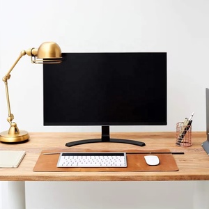 Alfombrillas de escritorio de oficina rectangulares de tamaño personalizado, alfombrillas de ratón para juegos, cuero genuino, precio de fábrica bajo, impermeable, logotipo personalizado, - Product Image 1