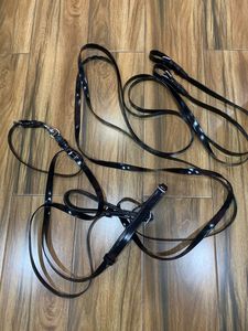 Arnés de PVC para carreras y conducción de caballos, riendas personalizables, modelo y tamaño en todos los colores. Directorio de fabricantes y proveedores indios. - Product Image 2