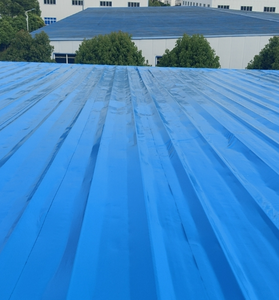 Feuille étanche HDPE grise 10cm x 10m 1.5mm d'épaisseur avec feuille d'aluminium pour l'étanchéité de toit de garage - Product Image 1