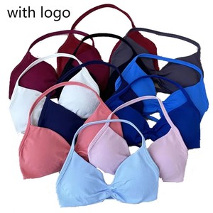 Soutien-gorge de sport respirant de haute qualité pour femme, dos nu, sans bretelles, maintien élevé, pour yoga, gym, fitness, avec logo personnalisé OEM - Product Image 6