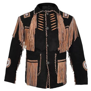 Premium Quality Brown Leather <b>Suede</b> Canvas Bomber <b>Jacket</b> Men's Vintage Winter Breathable Hot Sale Wholesale 100% Original <b>Suede</b> - Product Image 1