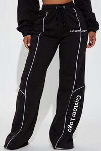 Econex-Survêtement de sport oversize 2025 coton imprimé 100% pour femmes-Logo personnalisé-Ensemble de jogging avec pantalon de survêtement en molleton à capuche - Product Image 6
